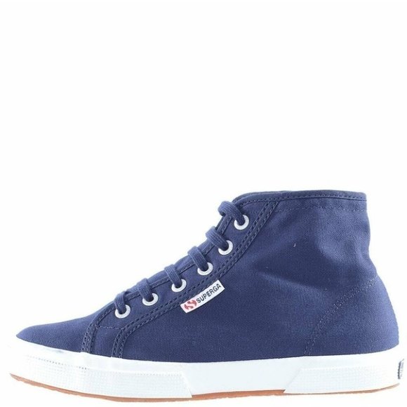 blue superga sneakers